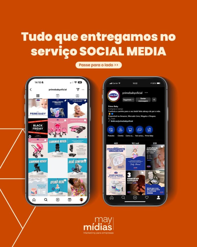 Instagram post from maymidiassociais. This post is in position 1.